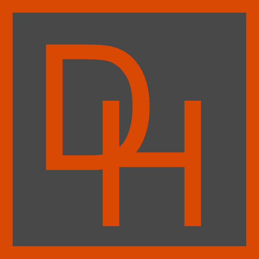 data hacks r programming logo website